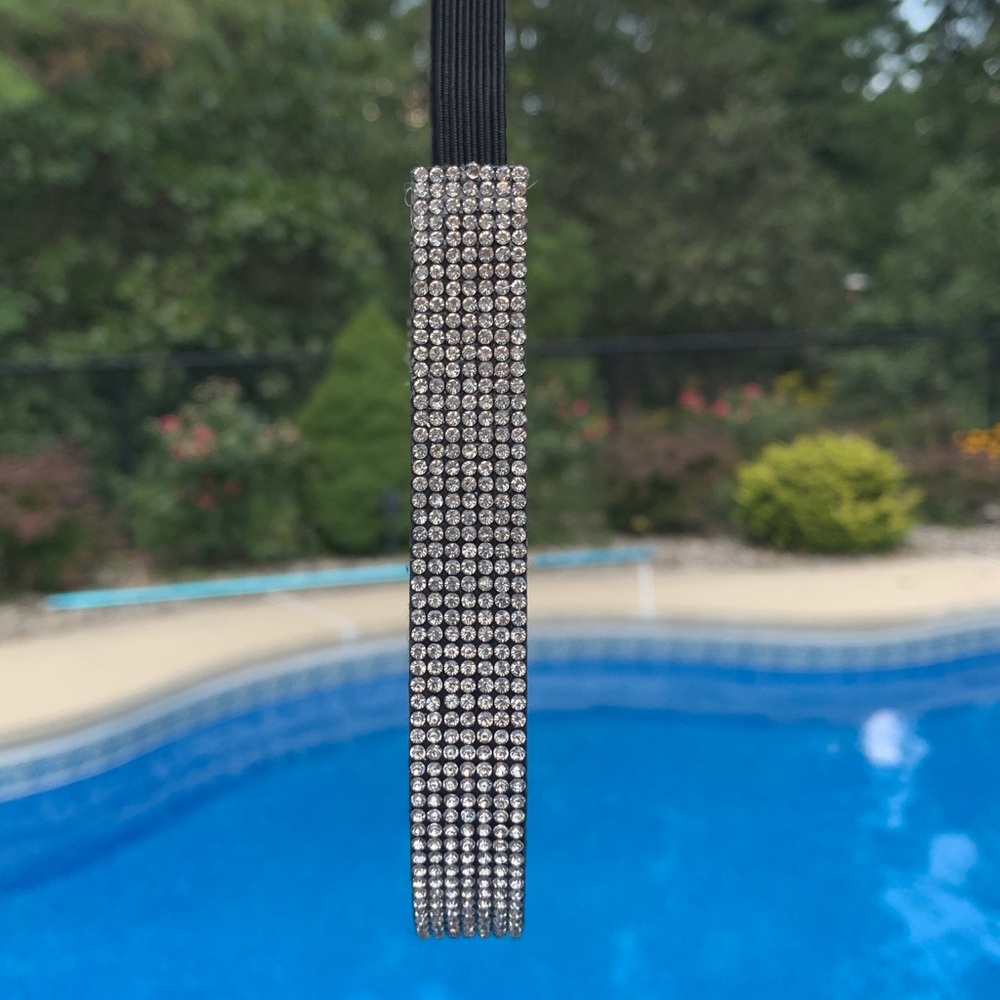 NEW Diamond Rhinestone Stretch Headband - Picture 4 of 6